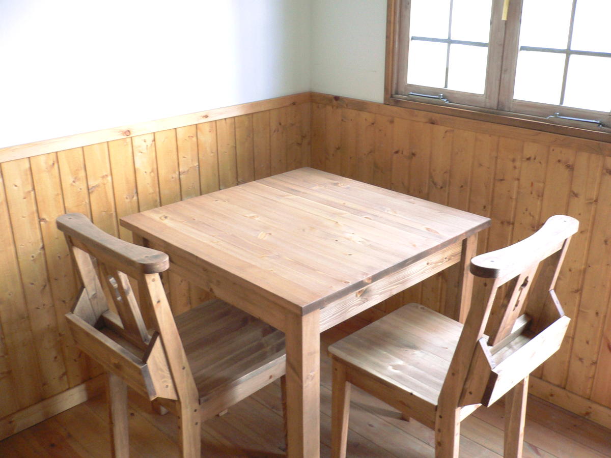 2人掛けダイニングテーブル | パイン家具 okamoku